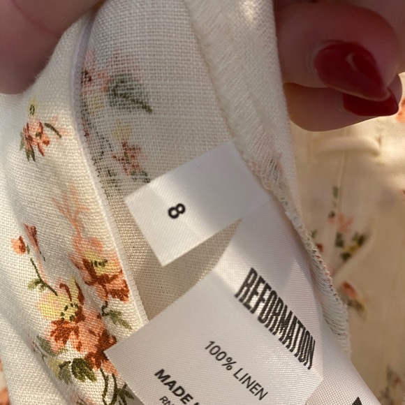 Reformation Bogota Dress in Geraldine - Picture 4 of 7